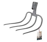 KOTARBAU® Fourche de Jardin 4 Dents Fourche à Bêcher Fourche à Compost à Fumier Accessoire de Jardin Outil de Jardinage