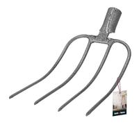 KOTARBAU® Fourche pour fumier Fourche à pommes de terre Fourche bêche Fourche à foin 4 dents Fourche à pommes de terre 4 dents