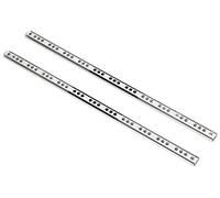KOTARBAU® Glissières à billes 2 pcs. 375 mm / 17 mm Tiroirs à sortie partielle Rails télescopiques pour tiroirs Tiroirs coulissants