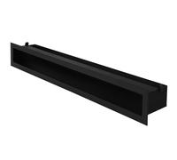 KOTARBAU® Grille Cheminée - Acier Revêtu Poudre - 80 cm - Noir - Grille Ventilation Cheminée - Aération pour Foyer - Design Moderne - Résistante Haute Température
