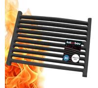 KOTARBAU® Grille de Cheminée en Fonte 28 x 21 cm, Gris