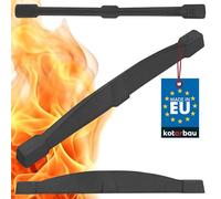 KOTARBAU® Grille de Cheminée en Fonte 310 mm Grille en Fonte pour Insert poele a Bois cheminee Grille Fonte cheminée