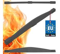 KOTARBAU® Grille de Cheminée en Fonte 520 mm Grille en Fonte pour Insert poele a Bois cheminee