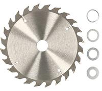 KOTARBAU® Lame de scie en carbure pour bois 24 dents Ø 190 mm + anneaux de réducteur