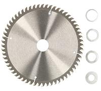 KOTARBAU® Lame de scie en carbure pour bois 60 dents Ø 200 mm + anneaux réducteurs