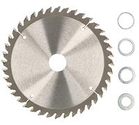 KOTARBAU® Lame de scie en carbure pour coupe du bois 40 dents Ø 140 mm + bagues de réduction