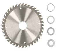 KOTARBAU® Lame de scie en métal dur pour coupe sur bois 40 dents Ø 180 mm + anneaux de réduction