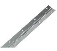 KOTARBAU® Lot de 10 charnières de piano 300/31 mm sans revêtement - Divisibles et coupables - Charnières coupables - Stable - Bande de soudage - Charnière pour meubles