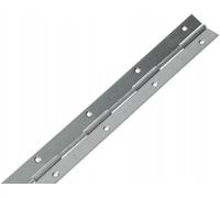 KOTARBAU Lot de 10 charnières longues pour bande de piano 1000 / 31 mm Toutes sans revêtement / Découpable Charnière Réglable Stable Soudable Charnière pour meuble