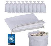 KOTARBAU® Lot de 10 sacs en tissu PP de 65 x 105 cm pour charges lourdes.