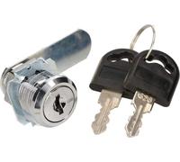 KOTARBAU® Lot de 10 serrures de boîtes aux lettres S'entrouvrant Toutes les 20 mm Cylindre à levier Cylindre de remplacement Serrure de porte Serrure de meuble Serrure d'armoire Serrure à cassettes Ca