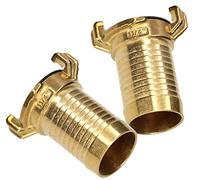 KOTARBAU® Lot de 2 raccords rapides 1 1/4" Système Geka avec diamètre 32 mm pour tuyau d'arrosage