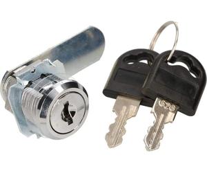 KOTARBAU® Lot de 25 serrures de boîte aux lettres S'entrouvrant Tous les cylindres à levier de 25 mm Cylindre de remplacement Serrure de porte Serrure de meuble Serrure de coffre Casiers