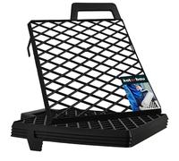 KOTARBAU® Lot de 5 grilles d'essorage en plastique 250 x 200 mm - Utilisation avec rouleaux de peinture galvanisés pour