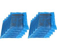 KOTARBAU® Lot de 50 films de protection 4x5m Film anti-poussière fort Film de construction Bâche plastique Bâche de peinture à usage général Film de peinture pour rénovation et déménagement