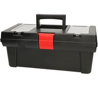 KOTARBAU® Mallette à outils 16" avec organisateur pour vis et 2 compartiments supplémentaires