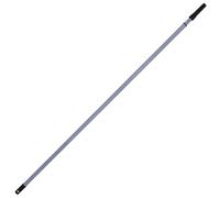 KOTARBAU® Manche télescopique en acier - 1,5 m - 3 m - Avec support pour rouleaux de peinture - Jaune