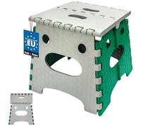 KOTARBAU® Marchepied Pliable, Tabouret Pliant 27 cm, Plastique | Marche Pied, Escabeau Pliant, Tabouret Pliable, Gris + Vert