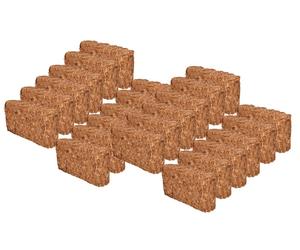 KOTARBAU® Naturel et sans tourbe : terreau de coco pour plantes et terrariums, 24 x 500 g - 120 litres de terreau à base de fibre de coco
