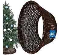 KOTARBAU® Panier de Sapin de noël Ø 60 cm Housse pour Sapin de Noël en Osier Support pour Sapin de Noël en Rotin Naturel Housse Cache Pied Sapin de Noel Osier rotin Sapin Osier Jupe Sapin Cache Sapin