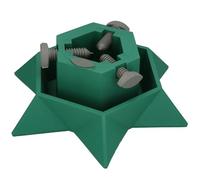 KOTARBAU® Pied De Sapin De Noël - PVC - Vert - Support Sapin De Noël - avec Réservoir Eau - pour Arbre Jusqu’à 2 m - Stable et Durable