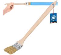KOTARBAU® Pinceau pour radiateur 36 mm - Angle - Pinceau à lasure - Pinceau de Peinture - Pinceau en Bois pour Les endroits Difficiles d'accès