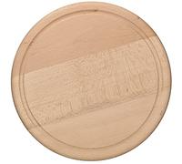KOTARBAU® Planche à découper ronde ⌀ 25 cm Planche en bois pour couper le fromage, le pain, servir des aliments