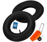 KOTARBAU® Pneu Chambre a Air Brouette - Gomme - Noir - Pneu Brouette - ⌀ 40 cm - 4PR - Chambre a Air - ⌀ 35 cm - Résistant - pour Chariot Jardinage