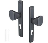 KOTARBAU Poignée de porte 72 mm Cylindre profilé Poignée de porte en aluminium Poignée de porte Poignée de porte Poignée de porte Poignée de porte Poignée de porte Poignée de porte Poignée longue