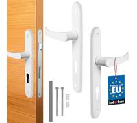 KOTARBAU Poignée de Porte de 72 mm Gauche Droite pour Cylindre profilé 5 Couleurs Poignée de Porte