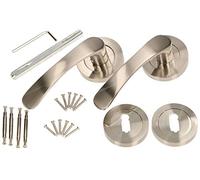 KOTARBAU® Poignée de porte en satin nickel BB - Closetée universelle