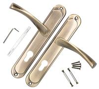 KOTARBAU Poignée de porte PZ - 72 mm - Patin - Poignée intérieure - Poignée extérieure