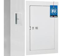 KOTARBAU® Porte de cheminée, blanche, 14 x 21 cm, pour l'inspection, l'entretien, le nettoyage, la maintenance et la rénovation