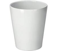 KOTARBAU® Pot de Fleurs en céramique pour orchidées H 150 mm Ø 120 mm Blanc