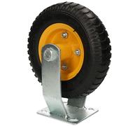 KOTARBAU® Roue pneumatique 20 x 25 cm sur jante en acier pour chariot de roulement.