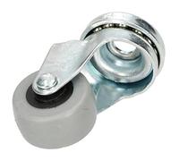 KOTARBAU Roulettes pour meubles Ø 30 mm - Pour tous les sols - Roulettes pivotantes en caoutchouc - Roulettes de transport robustes