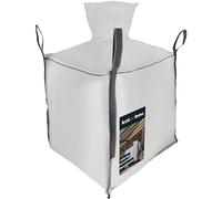 KOTARBAU® Sac Big Bag Vide, Bigbag, Big Bag Bois, Big Bag Gravat, Big Bag Jardin, Sac Gravat Chantier 90 x 90 x 90 cm 500 kg avec trémie de vidange