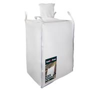 KOTARBAU® Sac Big Bag Vide, Bigbag, Big Bag Bois, Big Bag Gravat, Big Bag Jardin, Sac Gravat Chantier 90 x 90 x 160 cm 1000 kg avec trémie de vidange