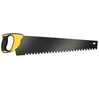 KOTARBAU® Scie manuelle pour béton cellulaire à pointe carbure - Scie à main de construction pour matériau de béton cellulaire durci (26 dents carbure / 550 mm)