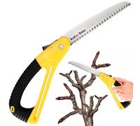 KOTARBAU Scie pliante 175 mm scie de jardin scie à main scie à arbre scie à bois pour scier des branches d'arbres