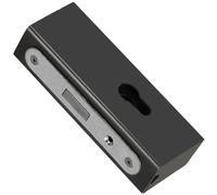 KOTARBAU Serrure à encastrer avec boîtier de serrure 40 x 60 x 170 mm universelle pour cylindre profilé pour portes d'entrée
