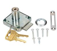 KOTARBAU Serrure de meuble 42 x 42 mm avec 2 clés
