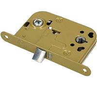 KOTARBAU Serrure de porte universelle en acier revêtu par pulvérisation pour porte de chambre à gauche et à droite 72/45 mm