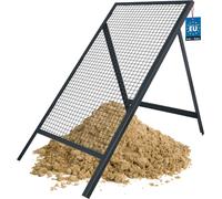 KOTARBAU® Tamis Jardinage 20 x 20 mm Acier Tamis Sable 60 x 120 cm Gris pour Sable Terre Cailloux Robuste et Durable