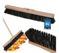KOTARBAU® Tête De Balai 500 mm Brosse De Balai Universelle en Nylon Et en Soie Naturelle Brosse Industrielle pour Balayer Les Sols