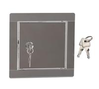 KOTARBAU® Trappe de Visite 15 x 15 cm Trappe d'inspection avec n Acier Inoxydable Argenté Trappe Visite placo Plafond