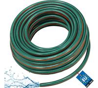KOTARBAU® Tuyau Arrosage PVC 30 m 1 Pouce Vert Orange Tuyau D'Arrosage Jardin Renforcé Flexible Durable 4 Couches