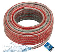 KOTARBAU® Tuyau d'arrosage professionnel - Pour arrosage des plantes - 6 couches - 30 m - Gris