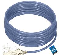 KOTARBAU® Tuyau Eau ø 12,5 mm / 3 mm Tuyau Compresseur d'air 50 m Tuyau PVC Souple Transparent Tuyau Arrosage Renforcé
