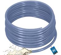 KOTARBAU® Tuyau Eau ø 19 mm / 3,5 mm Tuyau Compresseur d'air 50 m Tuyau PVC Souple Transparent Tuyau Arrosage Renforcé
